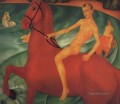 bathing the red horse 1912 Kuzma Petrov Vodkin modern nude